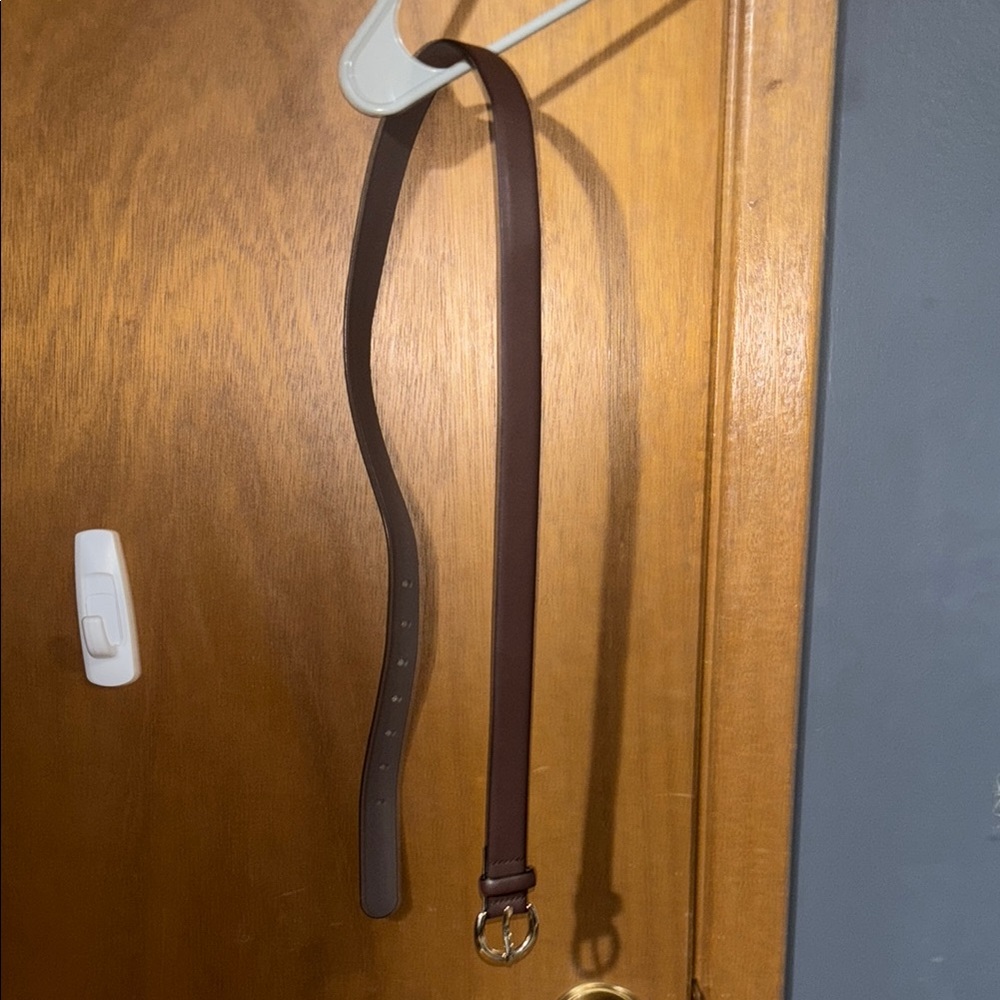 Brown Leather Belt